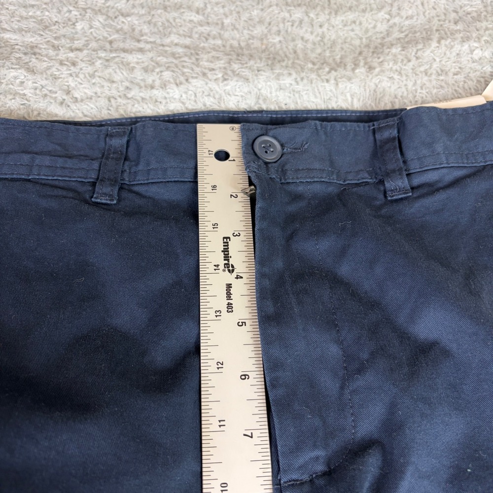 Free Assembly Mens Chino Pants Navy Blue Straight Leg 32x30 NWT - Picture 5 of 10
